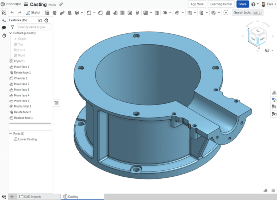 Onshape OnCAD - Einzelteile (3)